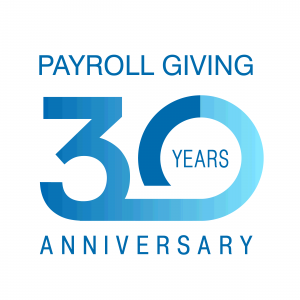 Payroll Giving 30 year anniversary